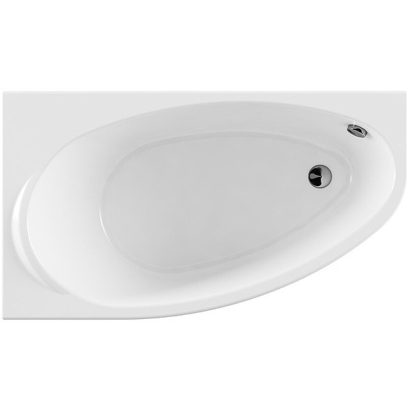 Изображение товара Акриловая ванна Roca Corfu 160x90 угловая белая с каркасом
