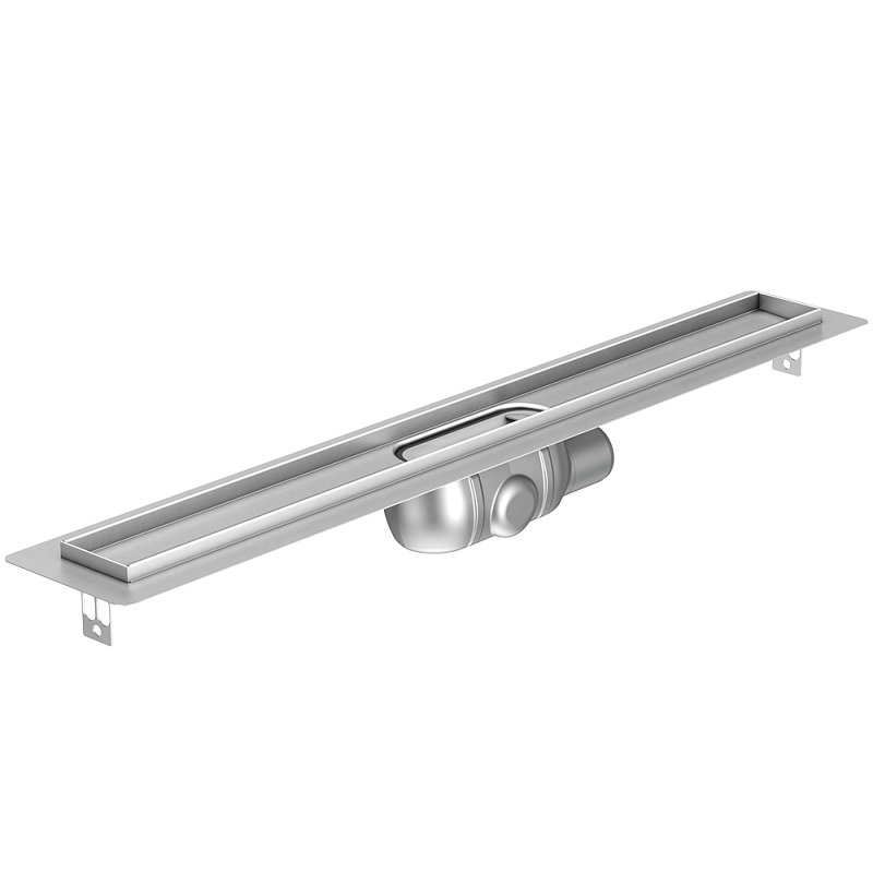 Изображение товара Душевой канал Aco Showerdrain C, 9010.92.05, 110 см, без решетки, цвет нержавеющая сталь