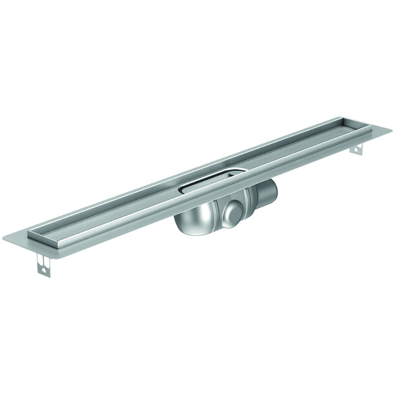 Изображение товара Душевой канал Aco Showerdrain C, 9010.92.06, 120 см, без решетки, цвет нержавеющая сталь