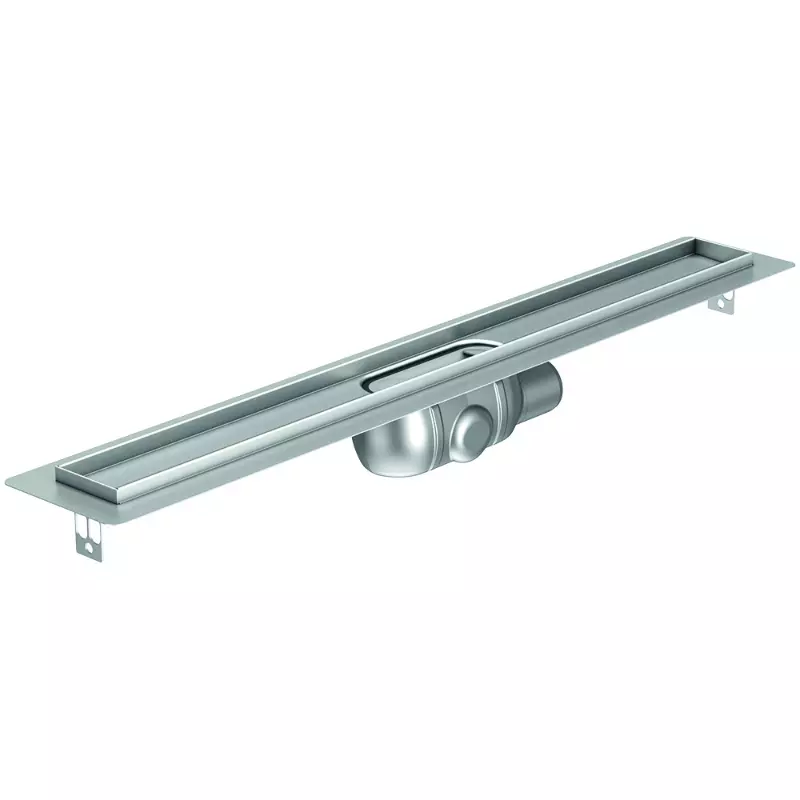 Изображение товара Душевой канал Aco Showerdrain C, 9010.92.11, 100 см, без решетки, цвет нержавеющая сталь