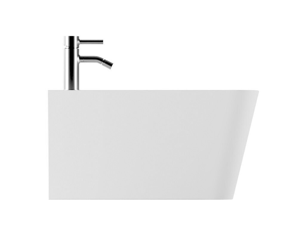 Изображение товара Подвесное биде Alice Hide Square 31220101 белый глянцевый из фарфора Италия