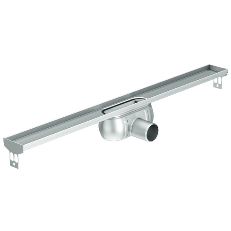 Изображение товара Душевой канал Aco Showerdrain C, 9010.88.39, 100 см, без решетки, цвет нержавеющая сталь