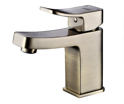 Изображение товара Смеситель WasserKRAFT Exter 1603 для раковины, бронза