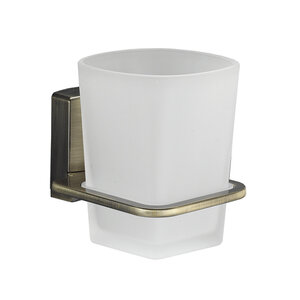 Изображение товара Стакан для зубных щеток WasserKRAFT Exter, стеклянный, K-5228, бронза