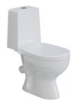 Напольный унитаз-компакт Aringa Рио AR01004WH, крышка микролифт, белый - фото 1