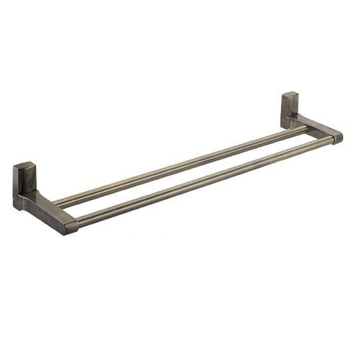 Изображение товара Полотенцедержатель двойной WasserKRAFT Exter 63.5 см светлая бронза K-5240