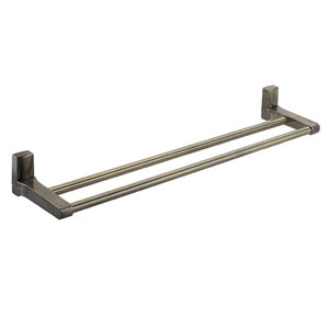 Изображение товара Полотенцедержатель двойной WasserKRAFT Exter 63.5 см светлая бронза K-5240