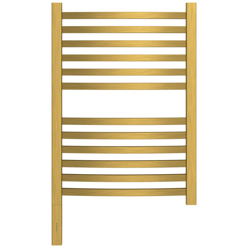 Изображение товара Полотенцесушитель электрический Сунержа Аркус 3.0, высота 60 см, ширина 40 см, диммер слева/справа, цвет состаренная латунь, 051-5704-6040/051-5705-6040