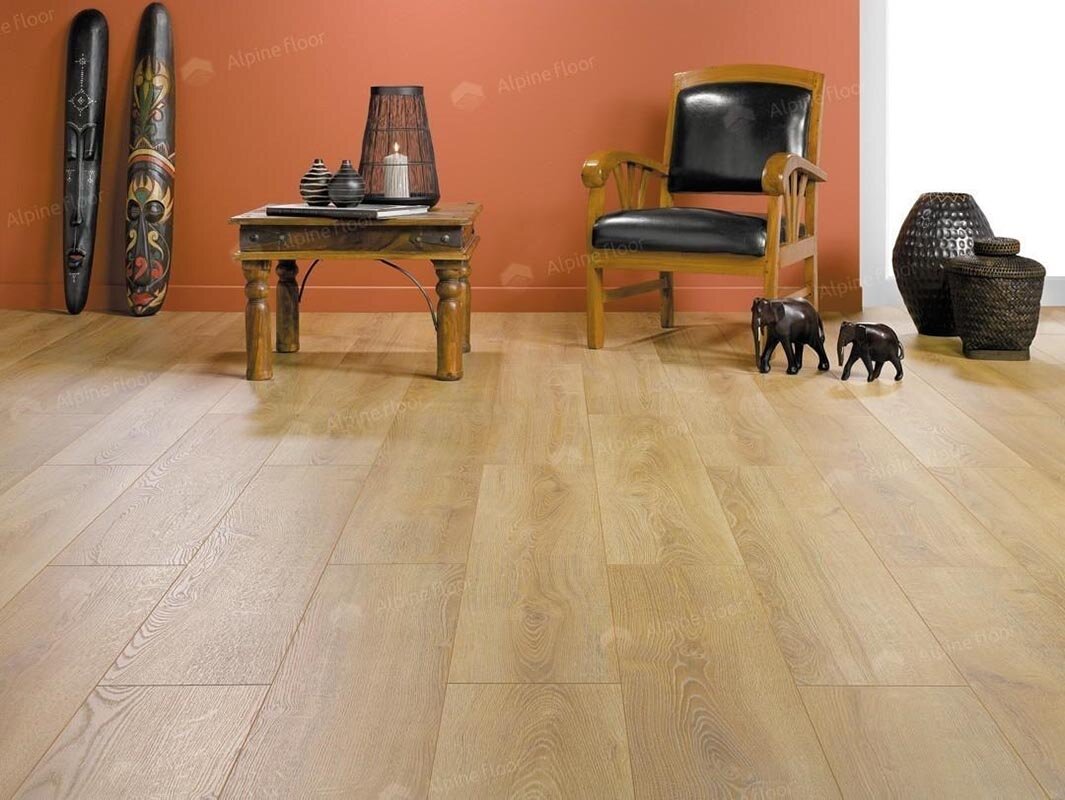 Изображение товара Ламинат Alpine Floor Homflor Patio 514 8 мм замковый дуб светлый 192x1286 мм