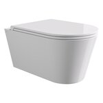 Унитаз Alice Hide Round, 31170101, подвесной, безободковый, белый - фото 1