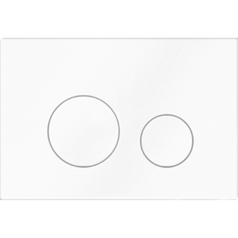 Изображение товара Клавиша смыва KKPol M11 механическая белый матовый для унитаза