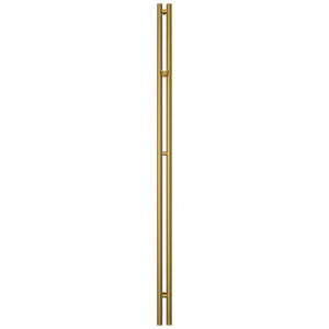 Изображение товара Полотенцесушитель электрический Сунержа Нюанс 3.0, высота 180 см, ширина 10 см, диммер справа, цвет состаренная латунь, 051-5843-1853