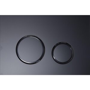 Изображение товара Клавиша KKPol M11 350/PPC/143-00-07 механическая для унитаза черный матовый глянцевый