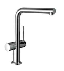 Изображение товара Смеситель для кухонной мойки Hansgrohe Talis, 72827000, с запорным вентилем, хром