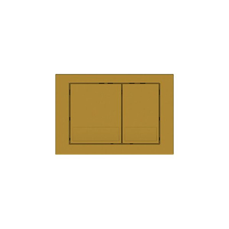 Изображение товара Клавиша смыва KKPol M06 SPP/028/BG/K механическая для унитаза золотая брашированная