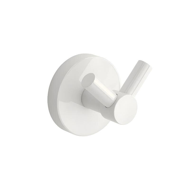 Изображение товара Настенная вешалка из нержавеющей стали Сунержа Виктория белая