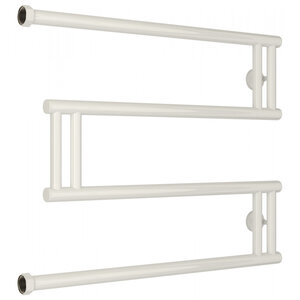 Изображение товара Полотенцесушитель водяной Сунержа High-Tech M+, высота 50 см, ширина 65 см, боковое подключение 50 см, цвет белый, 12-4050-5065