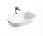 Раковина ArtCeram Ghost GHL002 01 00, 65 х 41.5 см, белый глянцевый - фото 1 Раковина ArtCeram Ghost GHL002 01 00, 65 х 41.5 см, белый глянцевый - фото 1