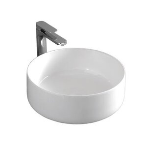 Изображение товара Раковина ArtCeram Cognac Countertop COL001 01 00, накладная, цвет белый глянцевый, 42 х 42 х 16 см