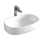 Раковина ArtCeram Cognac Countertop COL003 01 00, накладная, цвет белый глянцевый, 55 х 35 х 14,5 см - фото 1 Раковина ArtCeram Cognac Countertop COL003 01 00, накладная, цвет белый глянцевый, 55 х 35 х 14,5 см - фото 1