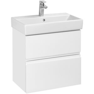 Изображение товара Тумба под раковину Roca Oleta 60 см, A857639501, подвесная, цвет белый матовый