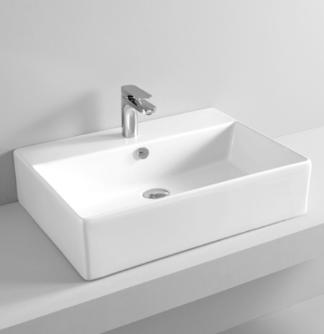 Изображение товара Раковина ArtCeram Quadro Countertop QUL003 01 00 Изображение товара Раковина ArtCeram Quadro Countertop QUL003 01 00