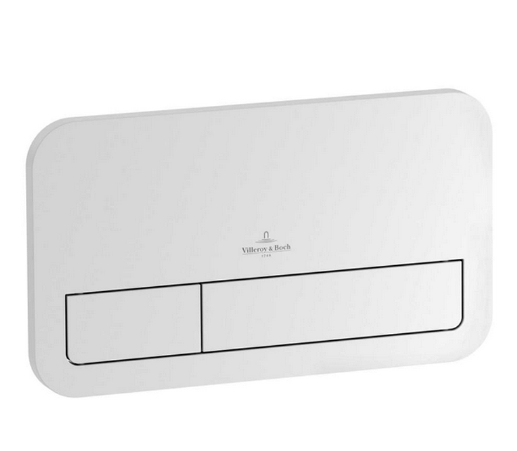 Изображение товара Клавиша смыва Villeroy&Boch ViConnect 92249068 белая для унитаза