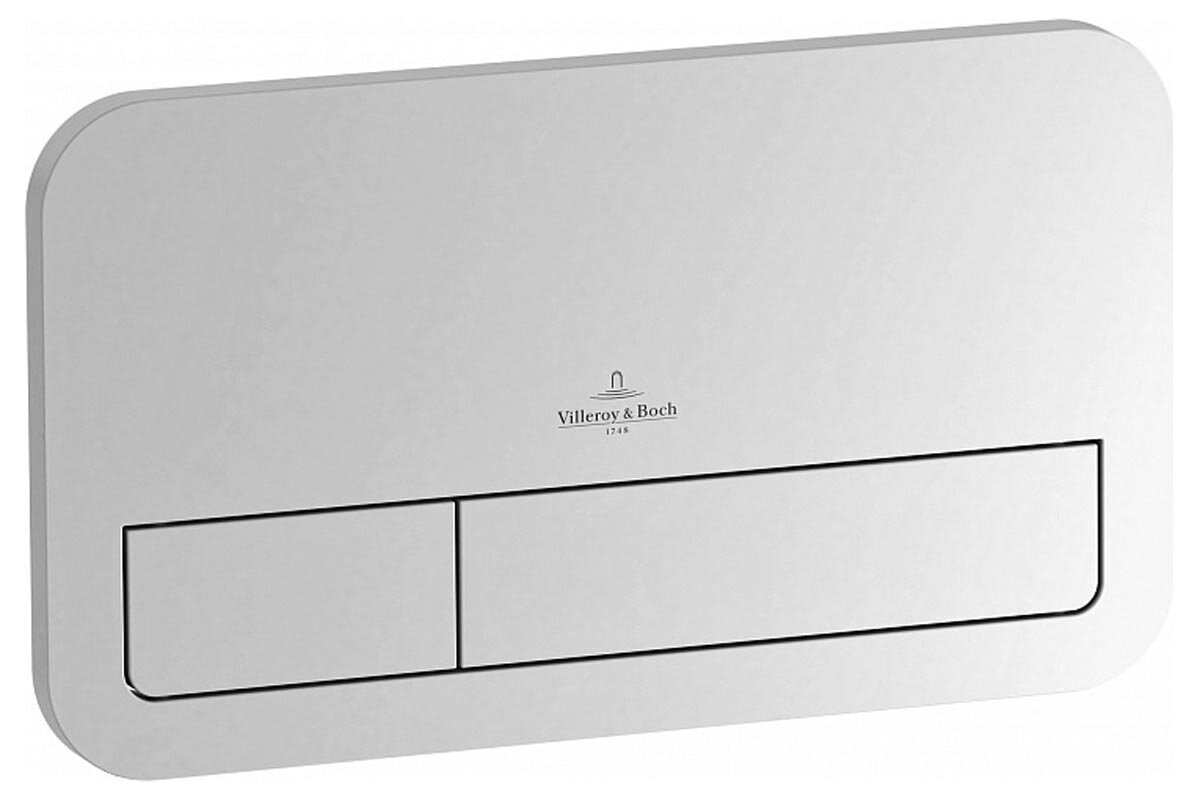 Изображение товара Клавиша смыва Villeroy&Boch ViConnect 92249069 матовый хром