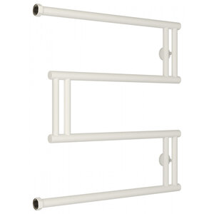 Изображение товара Полотенцесушитель водяной Сунержа High-Tech M+, высота 60 см, ширина 60 см, боковое подключение 60 см, цвет матовый белый, 30-4050-6060