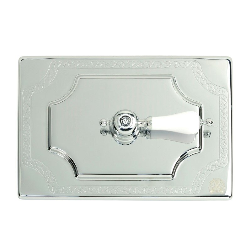 Изображение товара Декоративная панель смыва Migliore Ottone Classic Expert 20465 (ML.PLC-27.053.CR), хром, без ручки 