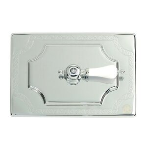 Изображение товара Декоративная панель смыва Migliore Ottone Classic Expert 20465 (ML.PLC-27.053.CR), хром, без ручки 