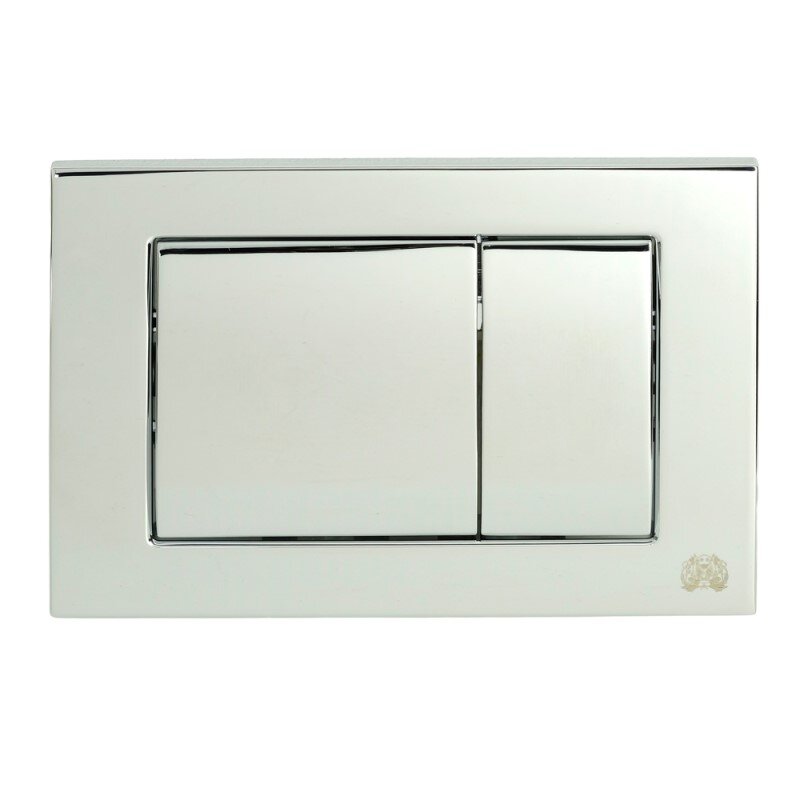 Изображение товара Клавиша смыва двойная для унитаза Migliore Metal Dual 20462 (ML.PLC-27.051.cr) хром