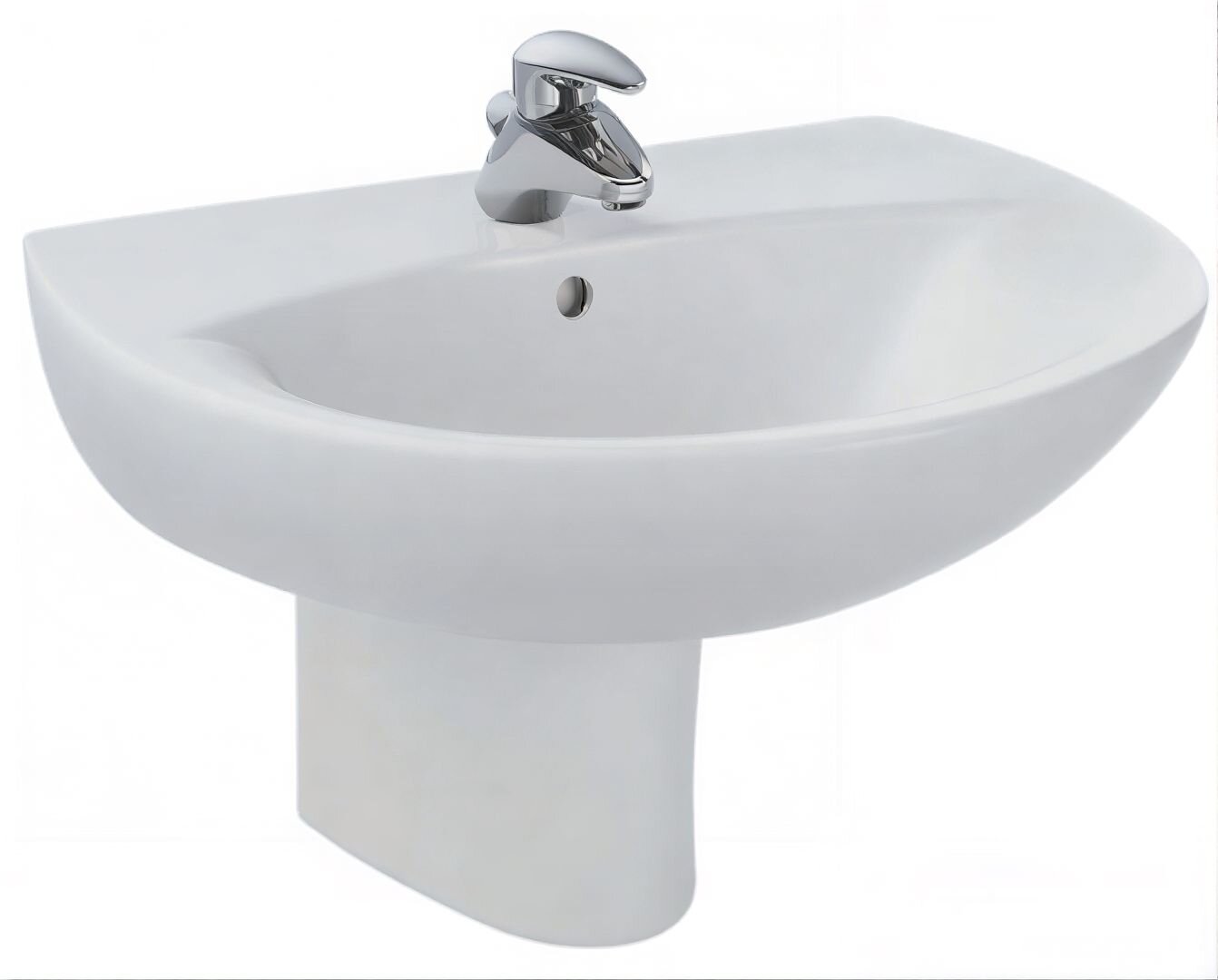 Изображение товара Раковина Jacob Delafon Patio E4159NG-00, 60 x 47 см Изображение товара Раковина Jacob Delafon Patio E4159NG-00, 60 x 47 см