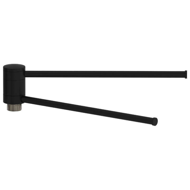 Изображение товара Полотенцедержатель Сунержа для водяных полотенцесушителей 31-2003-0250, 25 см, цвет матовый черный