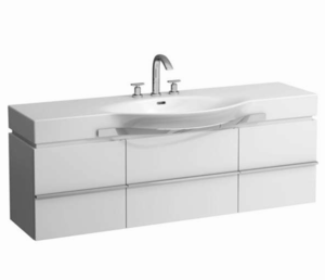 Изображение товара Тумба под раковину Laufen Palace New 149 см белая глянцевая