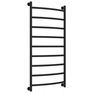 Изображение товара Полотенцесушитель водяной Сунержа Галант+ 31-0200-1260, высота 120 см, ширина 60 см, универсальное подключение, цвет матовый черный