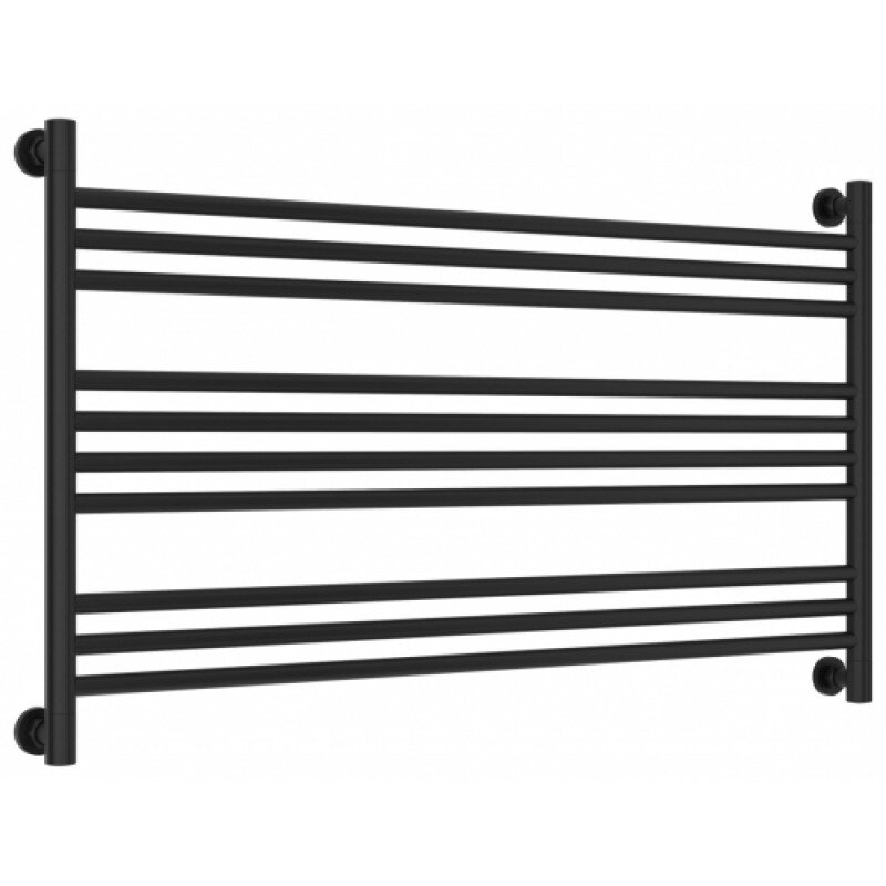Изображение товара Полотенцесушитель водяной Сунержа Богема L 31-0202-6011, ширина 110 см, высота 60 см, универсальное подключение, цвет матовый черный