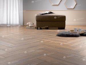 Изображение товара Ламинат Alpine Floor Homflor Herringbone 12 BR, 622, 12 мм, Balearic Oak
