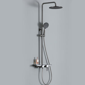 Изображение товара Душевая система Royal Bath Accord, RB83123Q, цвет gunmetal графит