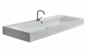 Изображение товара Раковина Kerasan Cento 3534 bi*1, 120 см, цвет белый