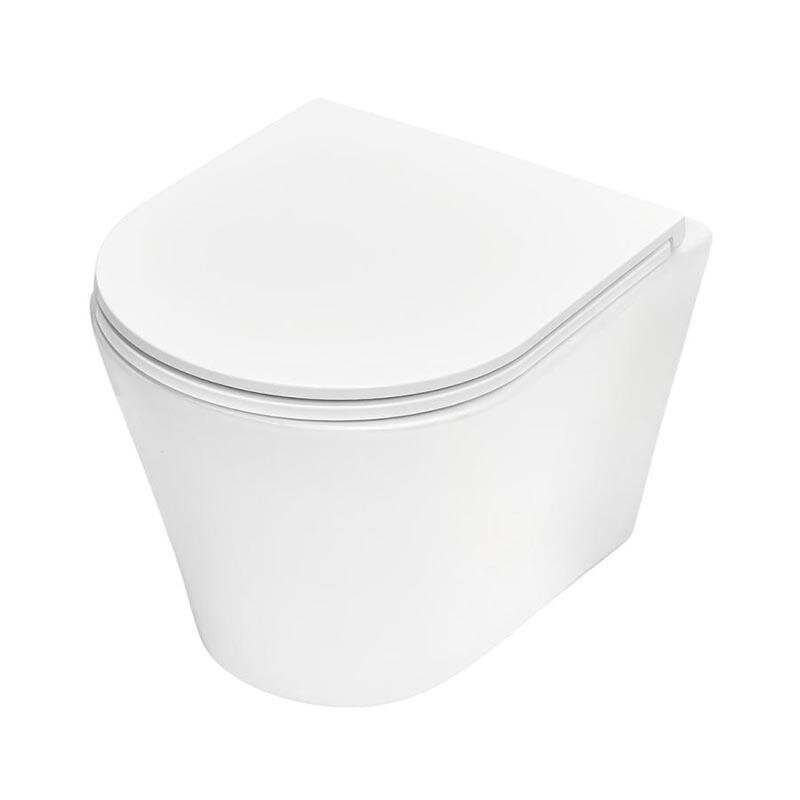 Изображение товара Подвесной безободковый унитаз TECE TeceSpring K 9700997 с торнадо, микролифт, белый