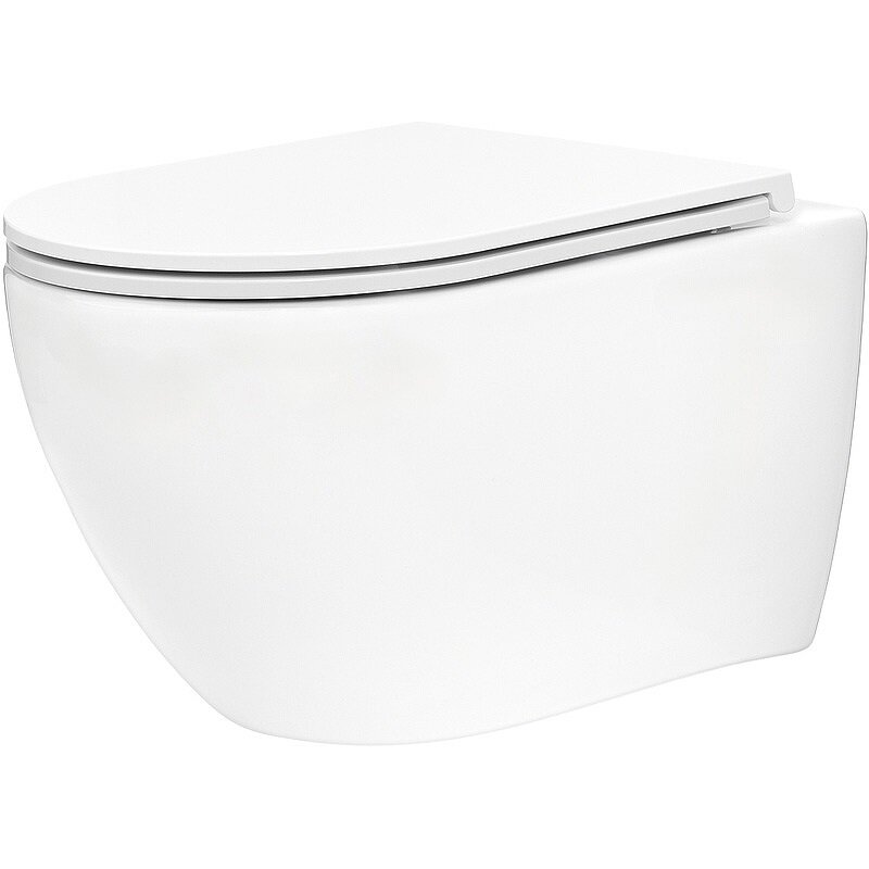 Изображение товара Подвесной безободковый унитаз TECE TeceSpring R 9700998P с смывом торнадо