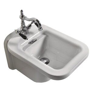 Изображение товара Подвесное биде Kerasan Waldorf 4125K1bi из фарфора, белый глянцевый, Италия