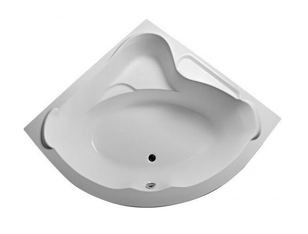 Изображение товара Угловая акриловая ванна 1MarKa Ibiza 150 х 150 см белая с гидромассажем