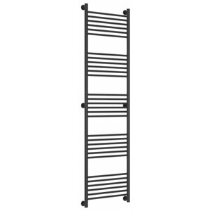 Изображение товара Полотенцесушитель водяной Сунержа Богема+ 15-0220-1950, высота 190 см, ширина 50 см, универсальное подключение, цвет тёмный титан муар