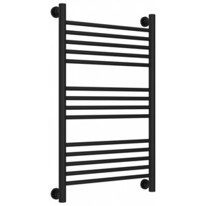Изображение товара Полотенцесушитель водяной Сунержа Богема+ 31-0220-8050, высота 80 см, ширина 50 см, универсальное подключение, цвет матовый черный