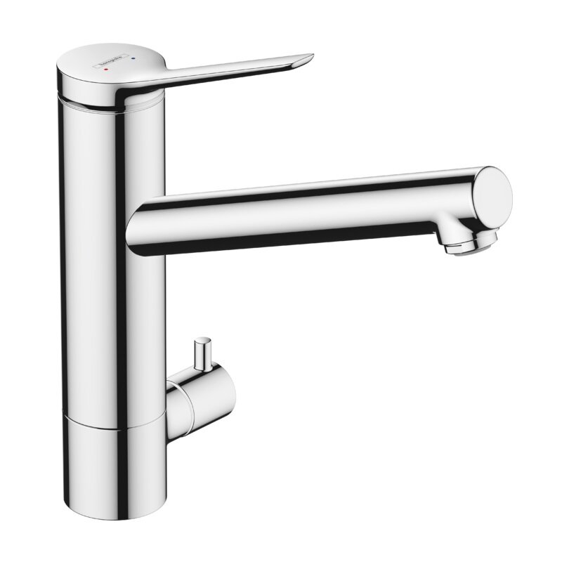 Изображение товара Смеситель Hansgrohe Zesis 74807000, хром, запорный вентиль Изображение товара Смеситель Hansgrohe Zesis 74807000, хром, запорный вентиль