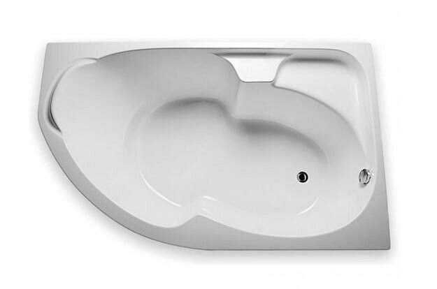 Изображение товара Акриловая ванна 1MarKa Diana 170x105 см угловая асимметричная белая