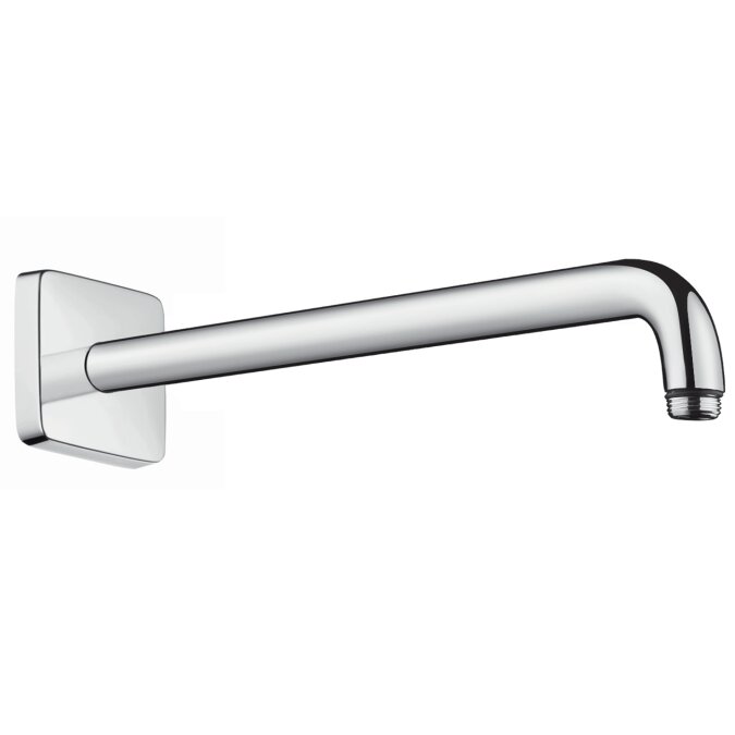 Изображение товара Держатель верхнего душа Hansgrohe 27446000 Croma Select E, хром, настенный монтаж, 389 мм