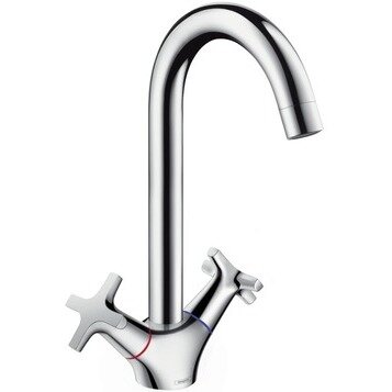 Изображение товара Hansgrohe Logis 71285000 - кухонный смеситель с U-изливом, 14, 5 см, хром